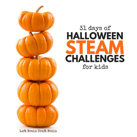 Halloween STEAM Challenge Cards