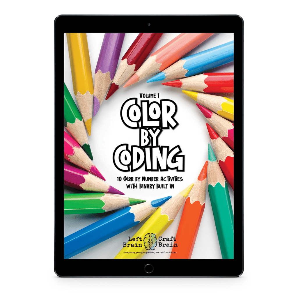 Color by Coding Ebook - Volume 1 – Left Brain Craft Brain