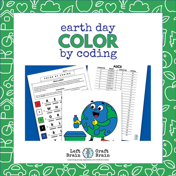 Earth Day Color by Coding