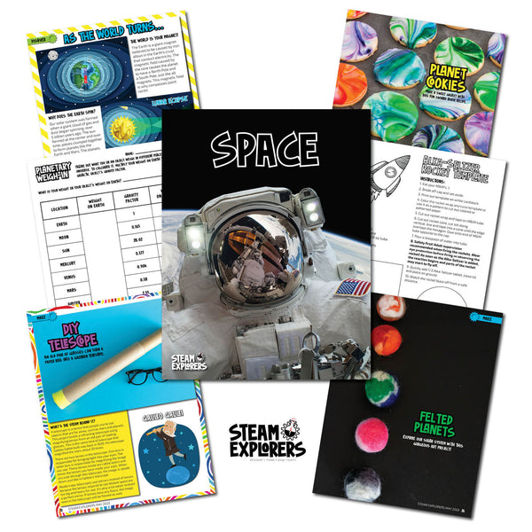 Space Ebook Unit Study by STEAM Explorers