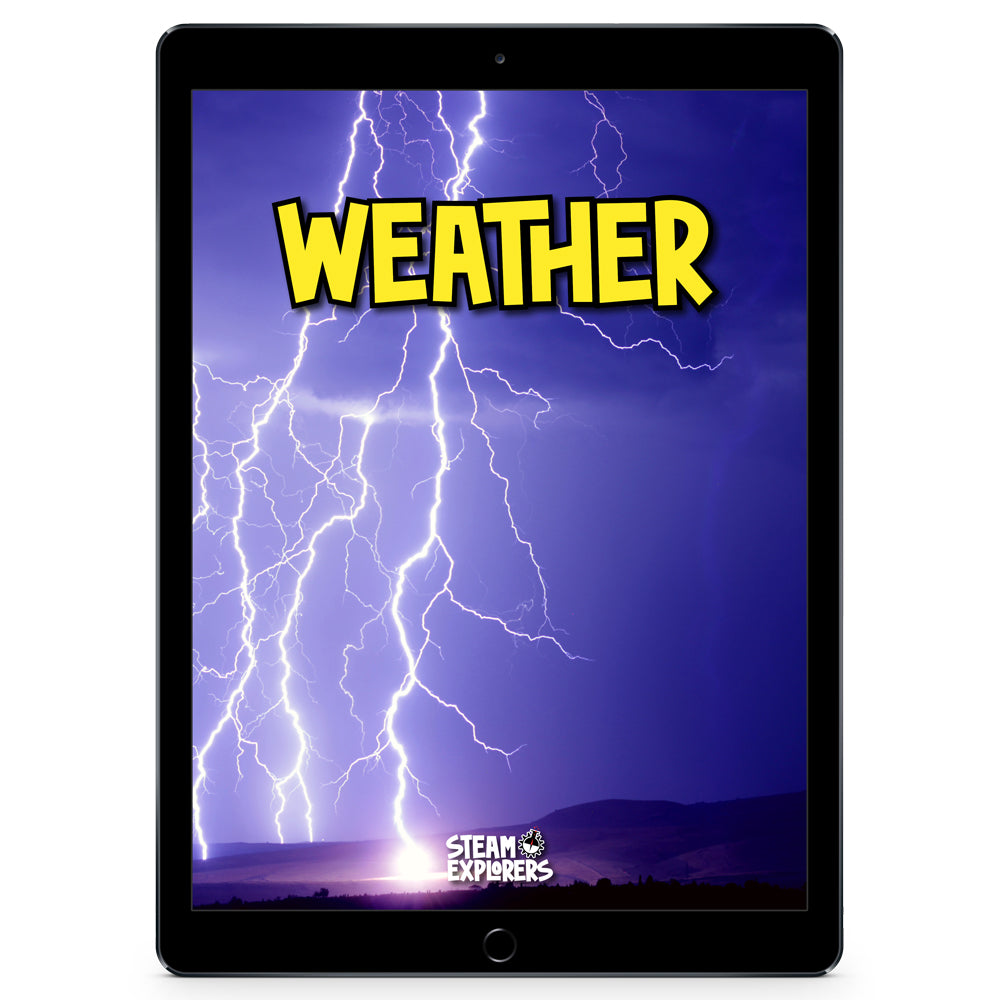 Weather Ebook Unit Study by STEAM Explorers